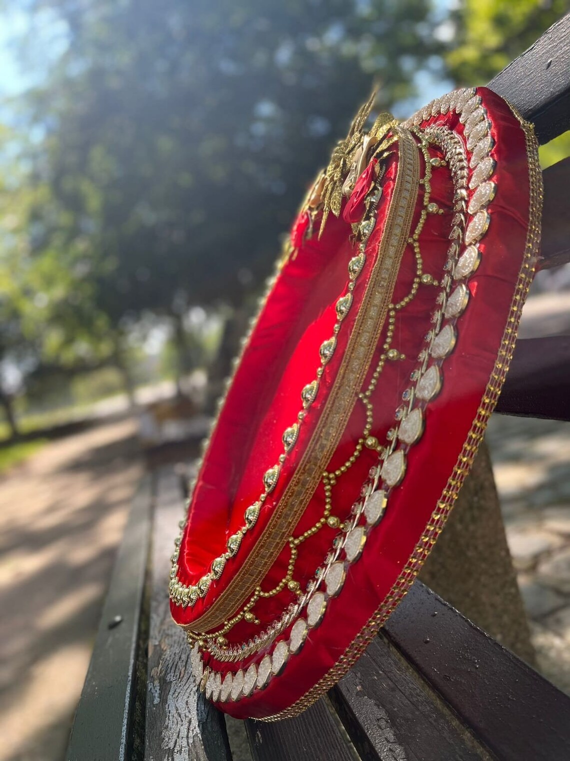 Wedding Tray, Henna Cones Tray, Wedding Decor, Mehndi Thaali, Haldi thaali, Dala