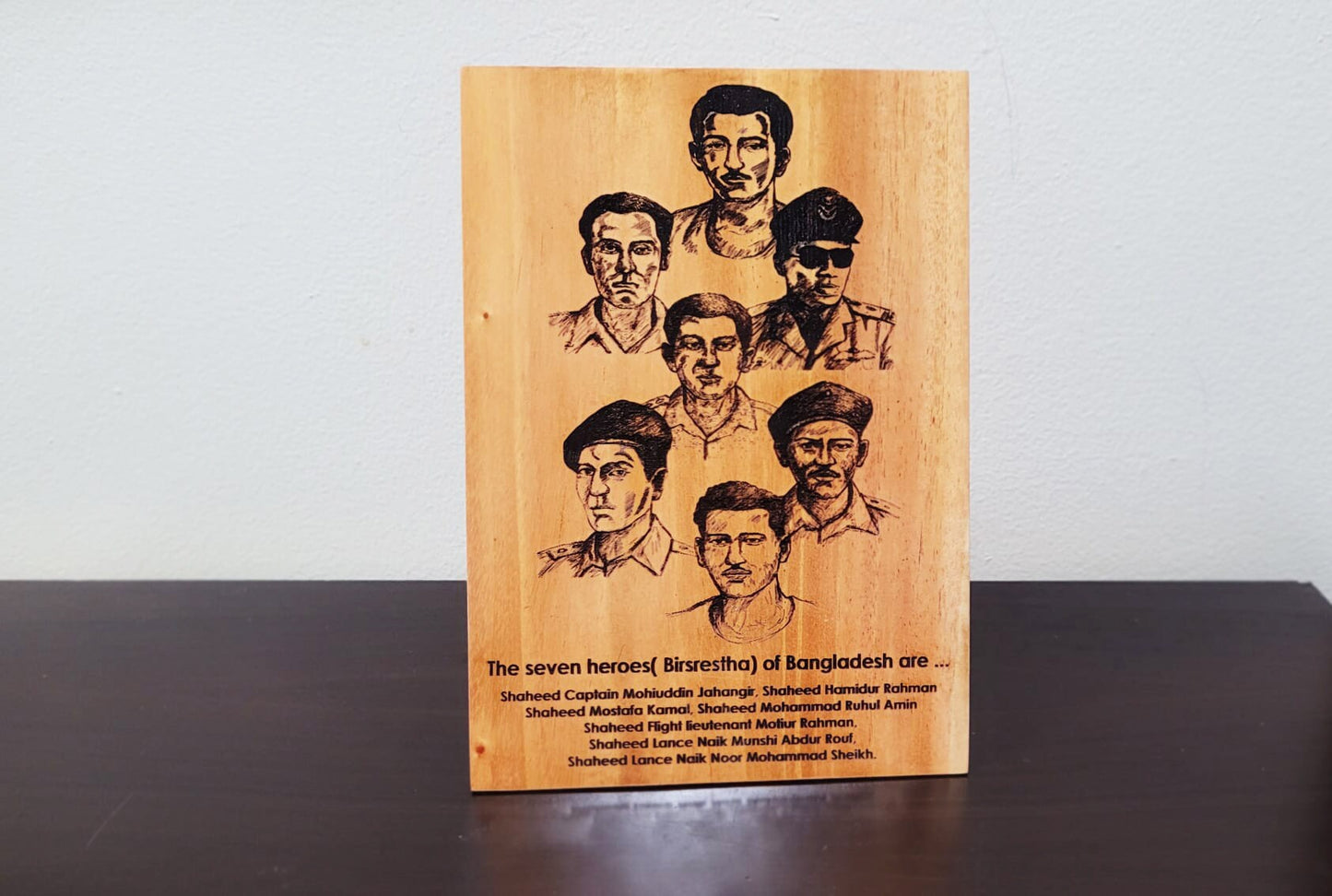 The Seven Heroes (Birsrestha) of Bangladesh