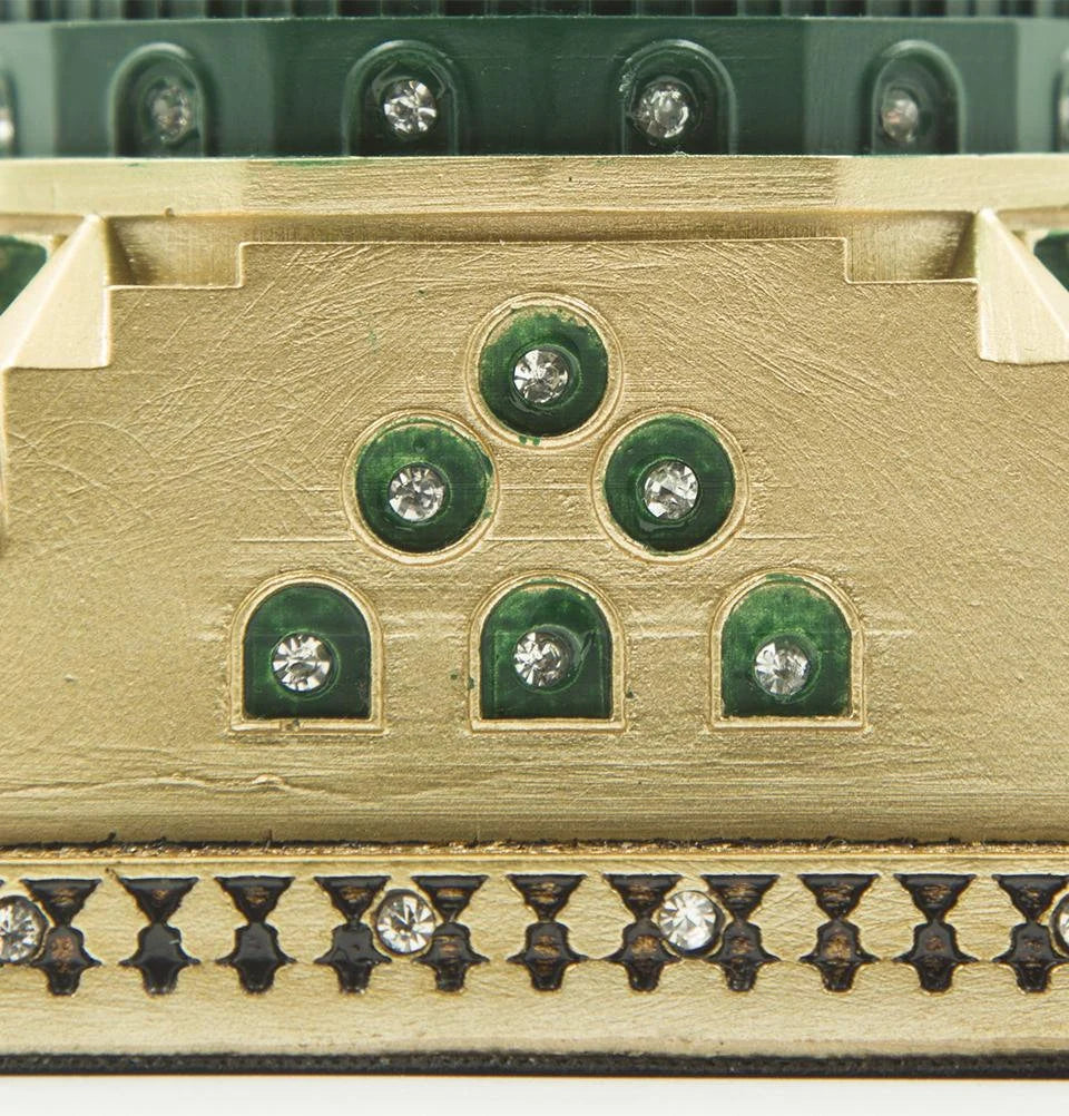 Islamic Table Decor Al-Masjid an-Nabawi Green Dome Replica