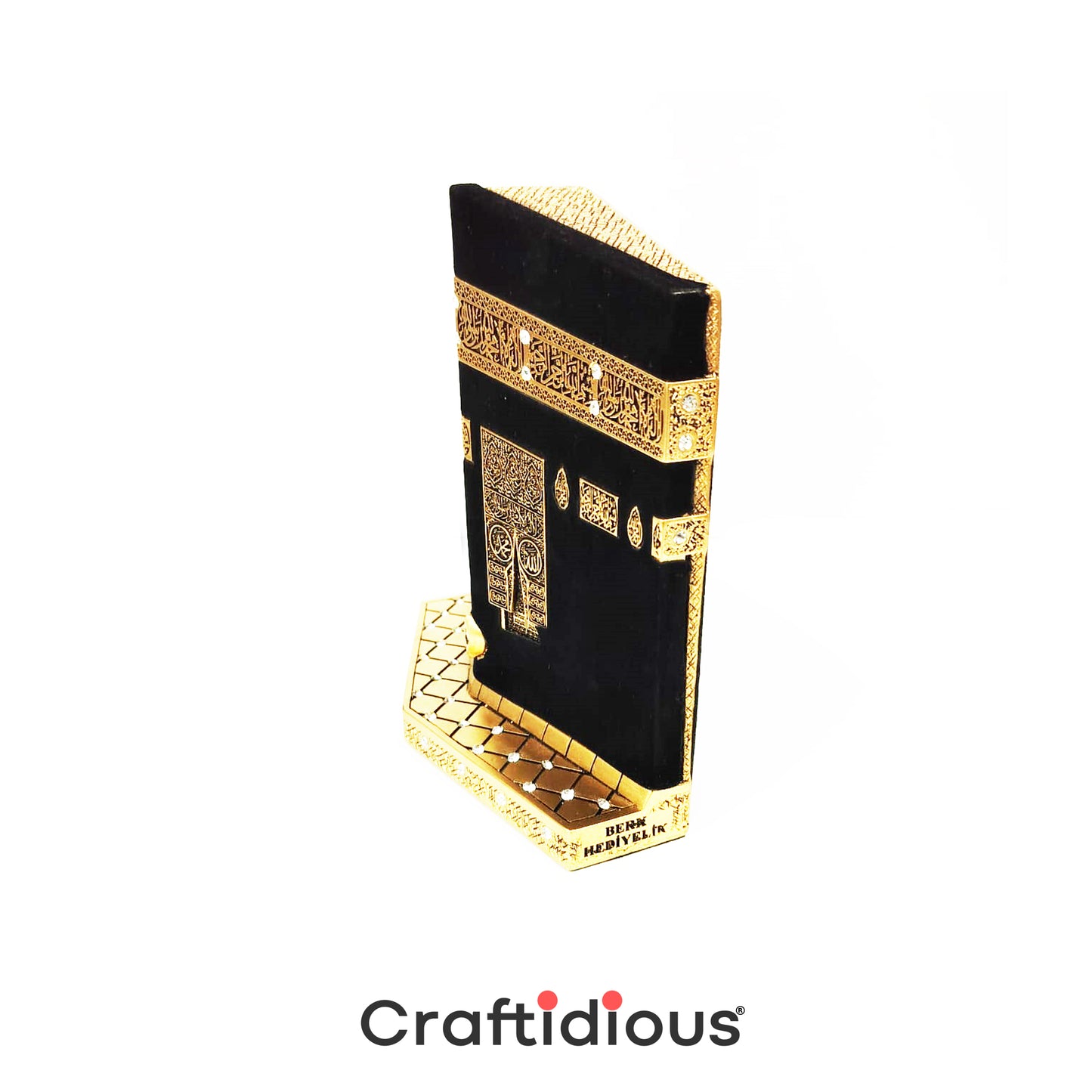 Islamic Table Decor Velvet Kaba Replica