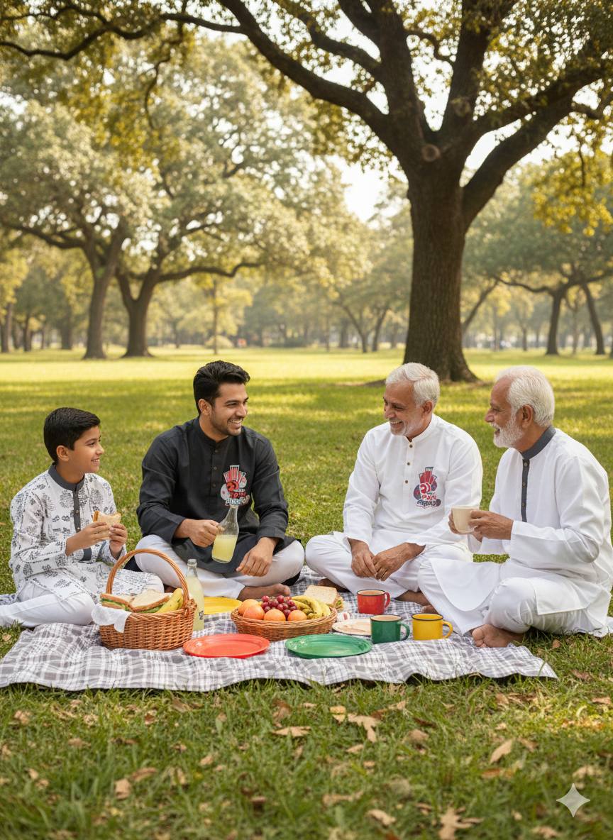 Ekushey February Panjabi | Bangla Typography Panjabi | 21 February Outfit | Language Martyrs Day Panjabi | Black & White Printed Panjabi
