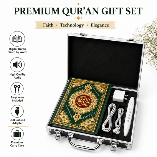 Premium Digital Quran Reading Pen Gift Set