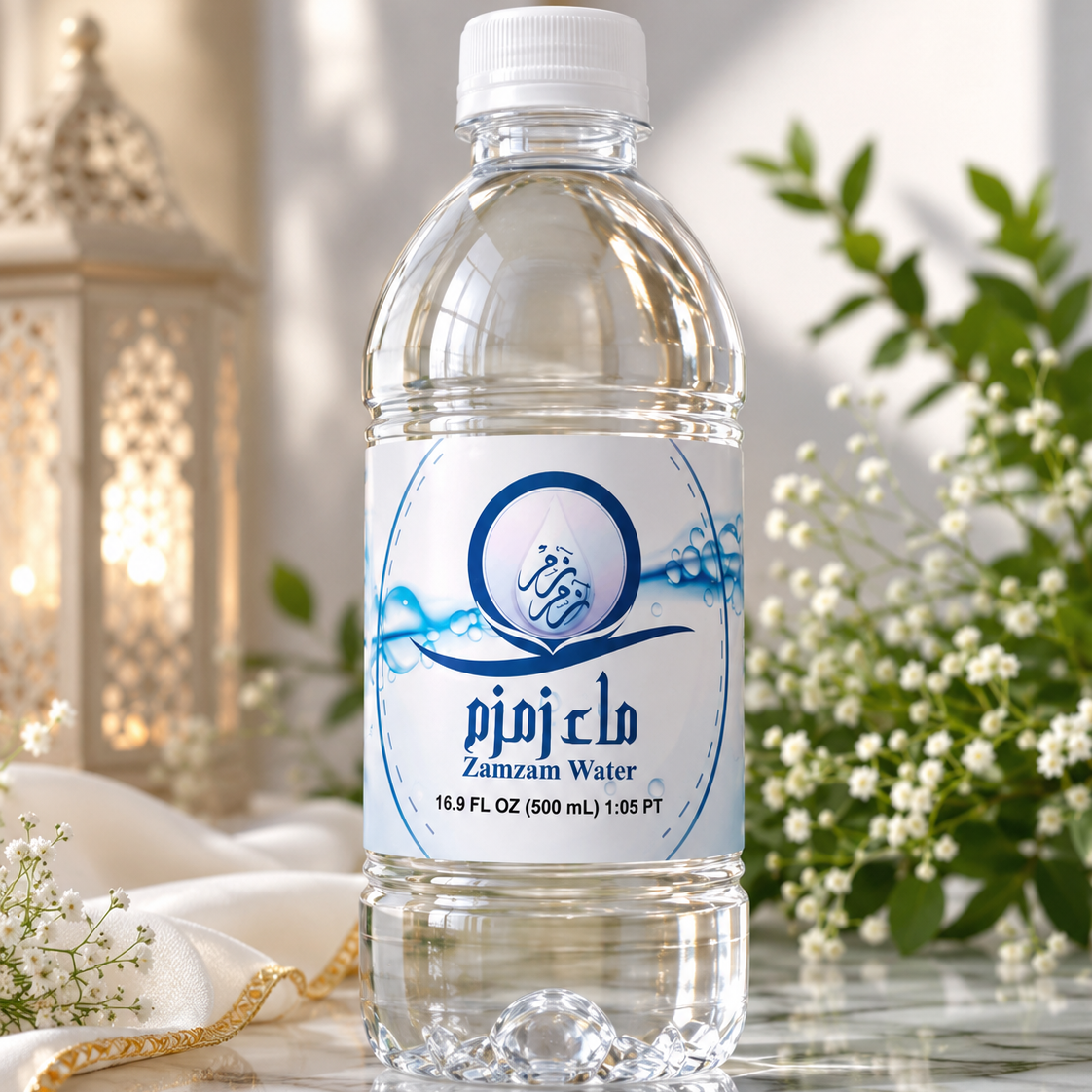 Authentic Zamzam Water – 500 mL
