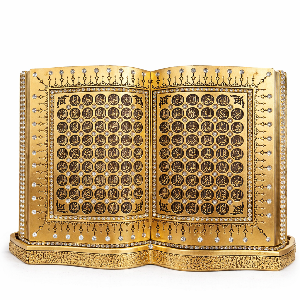 Book 99 Names of Allah Table Decor