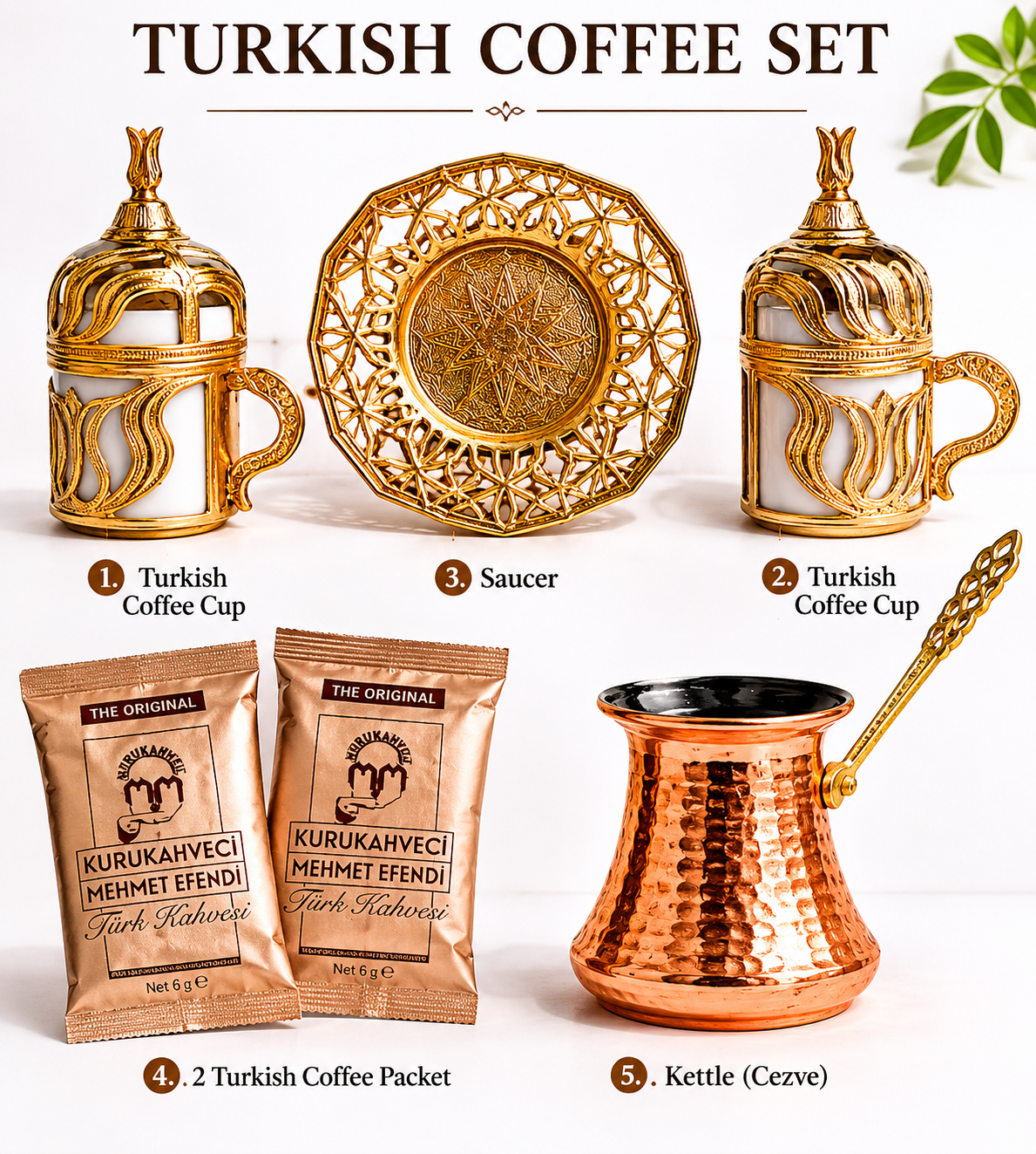 Luxury Turkish Coffee Gift Set