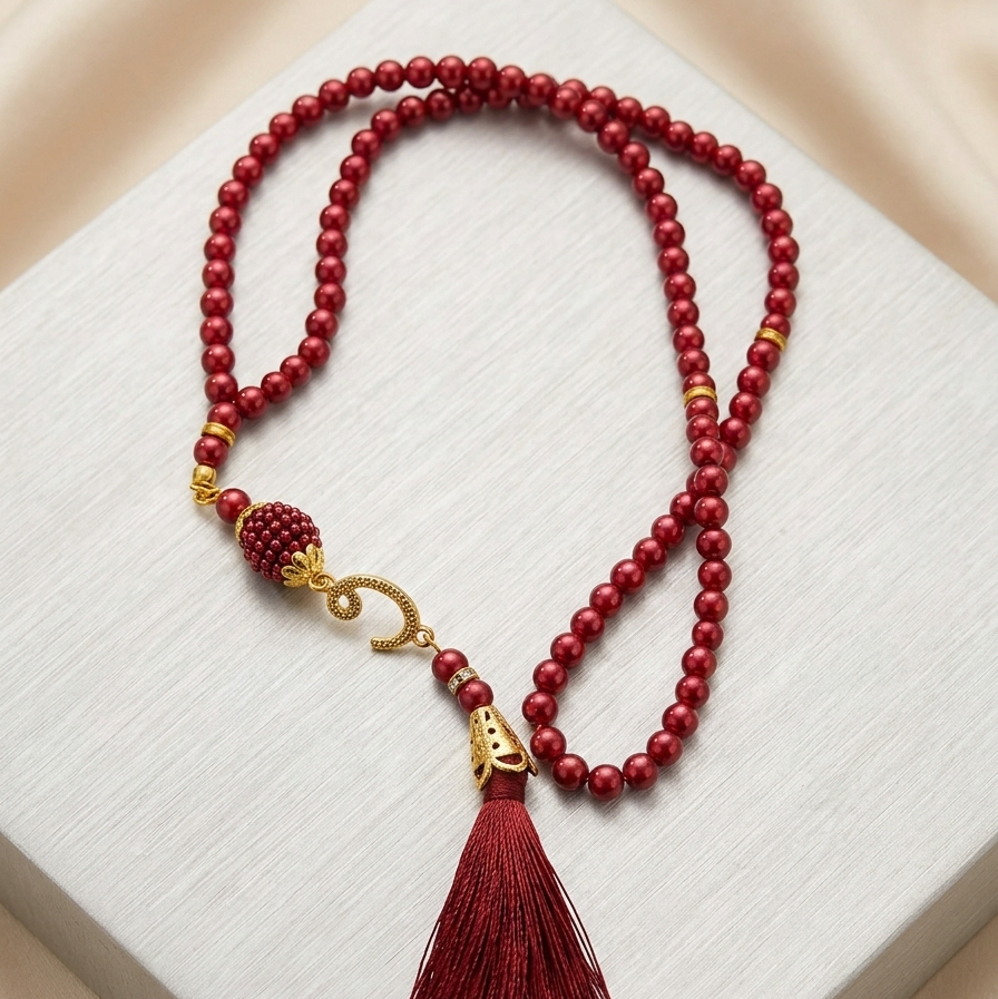 Mini Quran with Beads set, Muslim Friend Gift, Tasbih, Islamic Favors, Muslim Gift