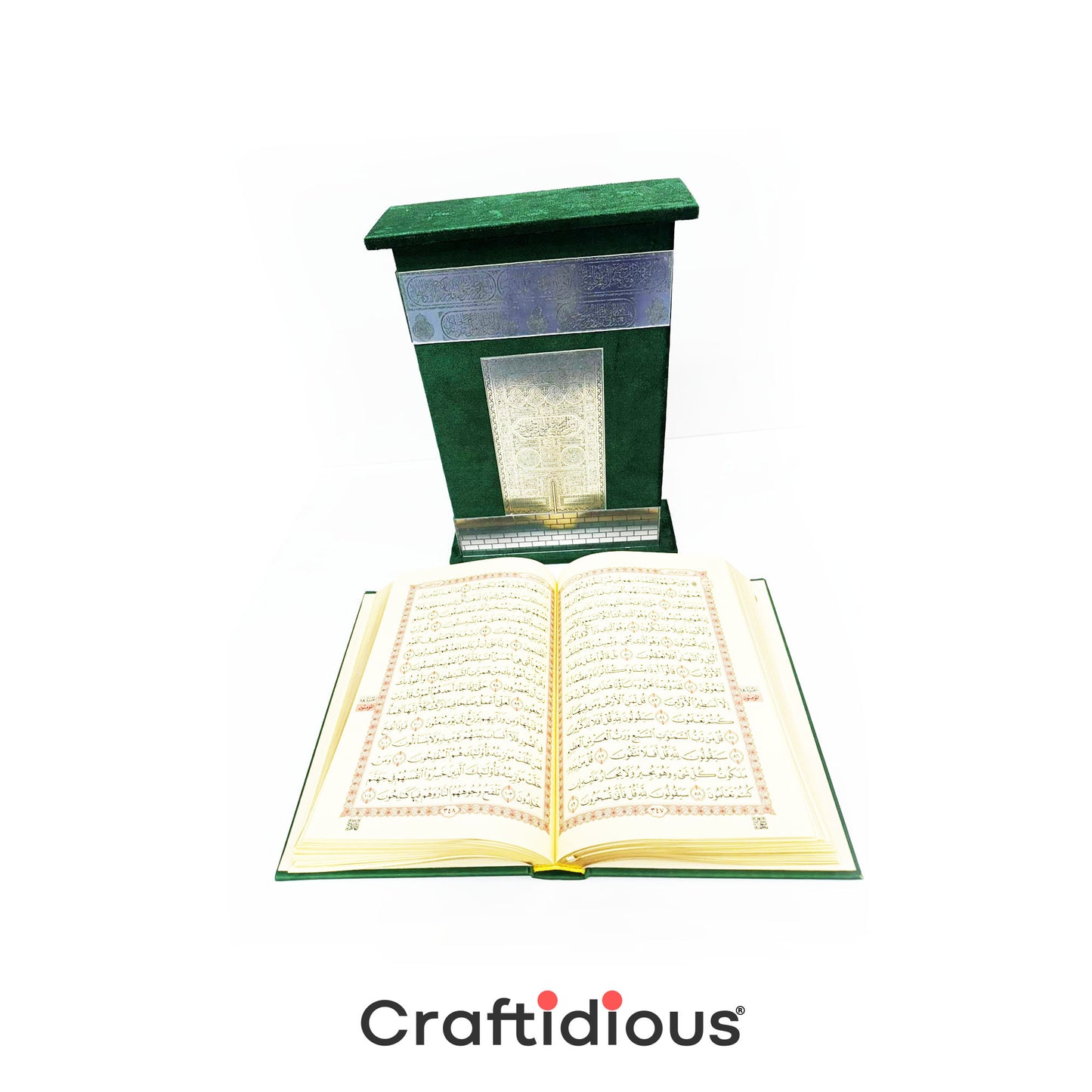 Quran Velvet and Quran Box, Quran Gift, Muslim Quran, Ramadan Gift Set, Arabic Quran, Islamic Gift, Muslim Eid Gift