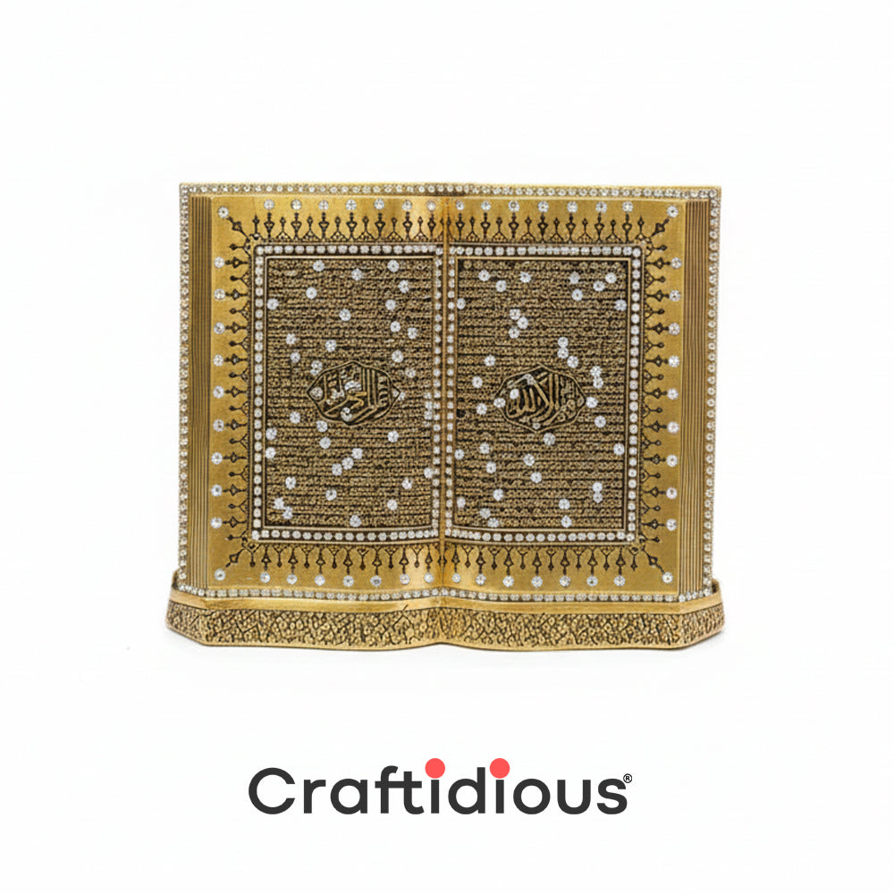 Yeasin Table Décor – Islamic Home Decoration | Surah Yaseen Open Book